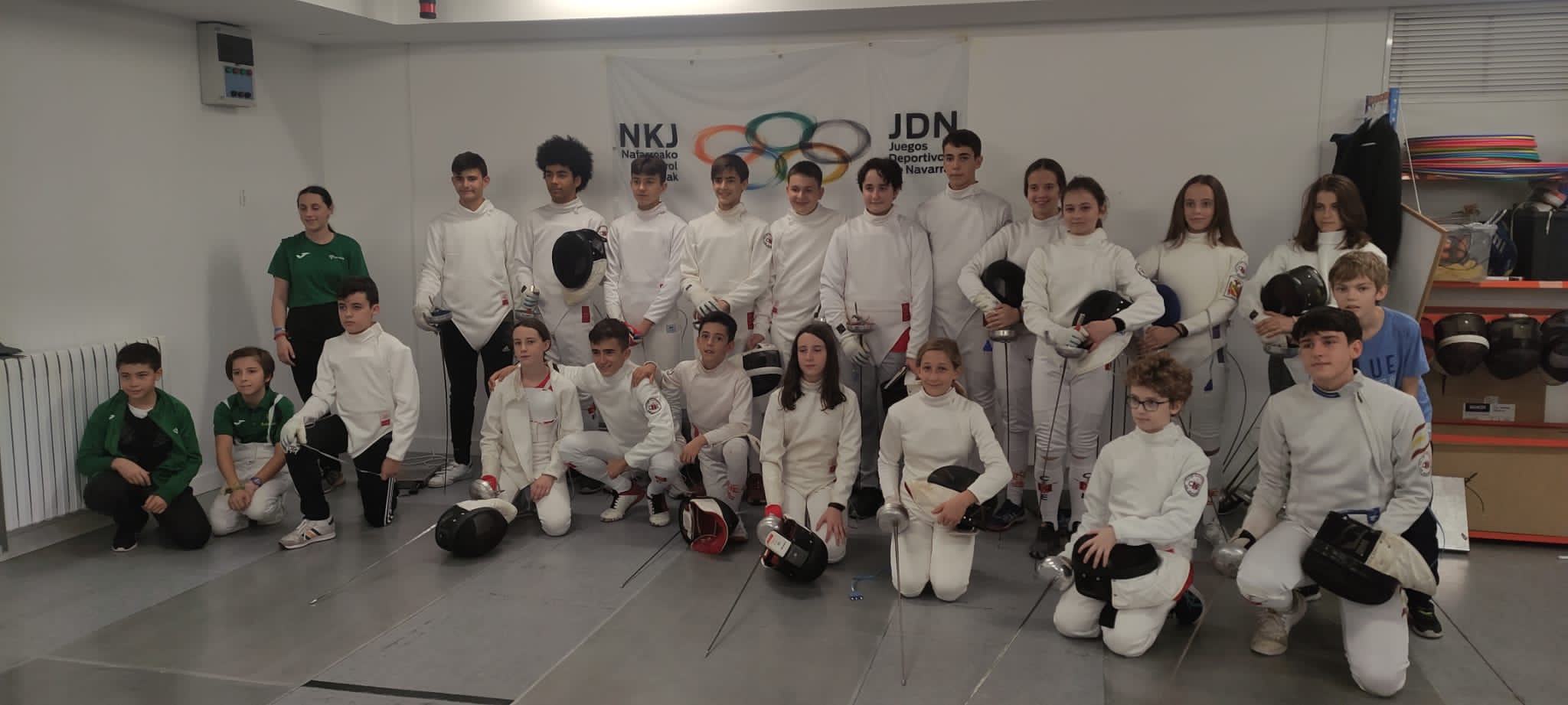 I Jornada Juegos Deportivos de Navarra Espada Mixta M11 y M15